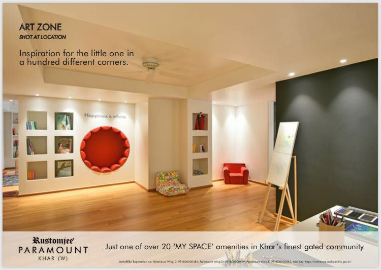 Presenting art zone that will inspire the little one at Rustomjee Paramount in Mumbai